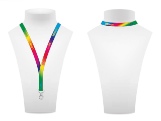 Digitaltryckta Nyckelband 20 mm bredd