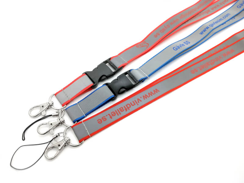 Exempel på Reflexnyckelband 20 mm