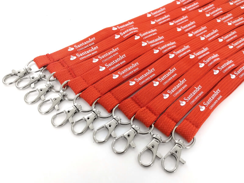 Exempel på Tubvävda Nyckelband 15 mm