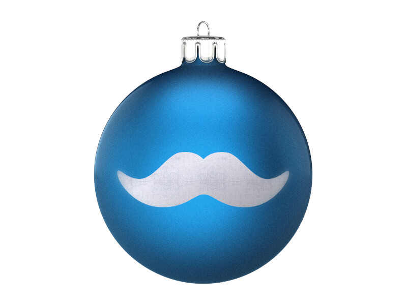 Julgranskula 6 cm med eget tryck / logo