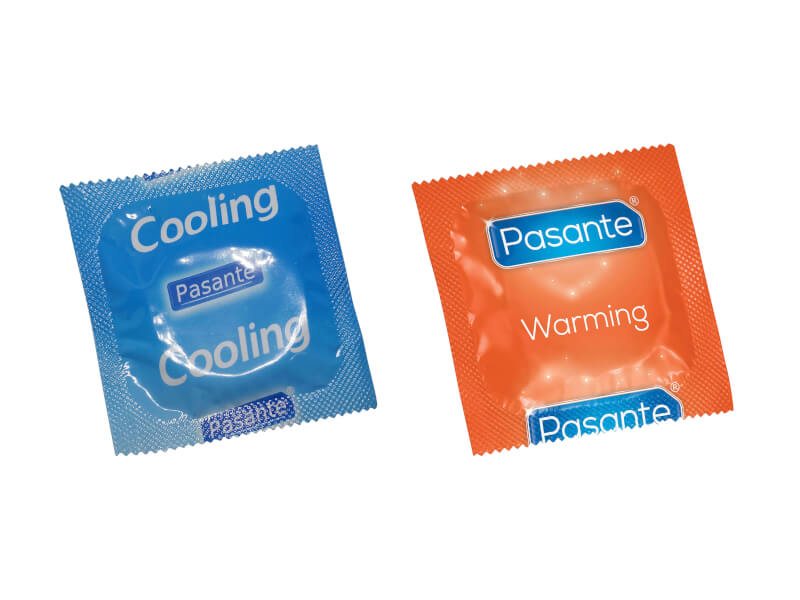 Reklamkondomer Hot & Cool