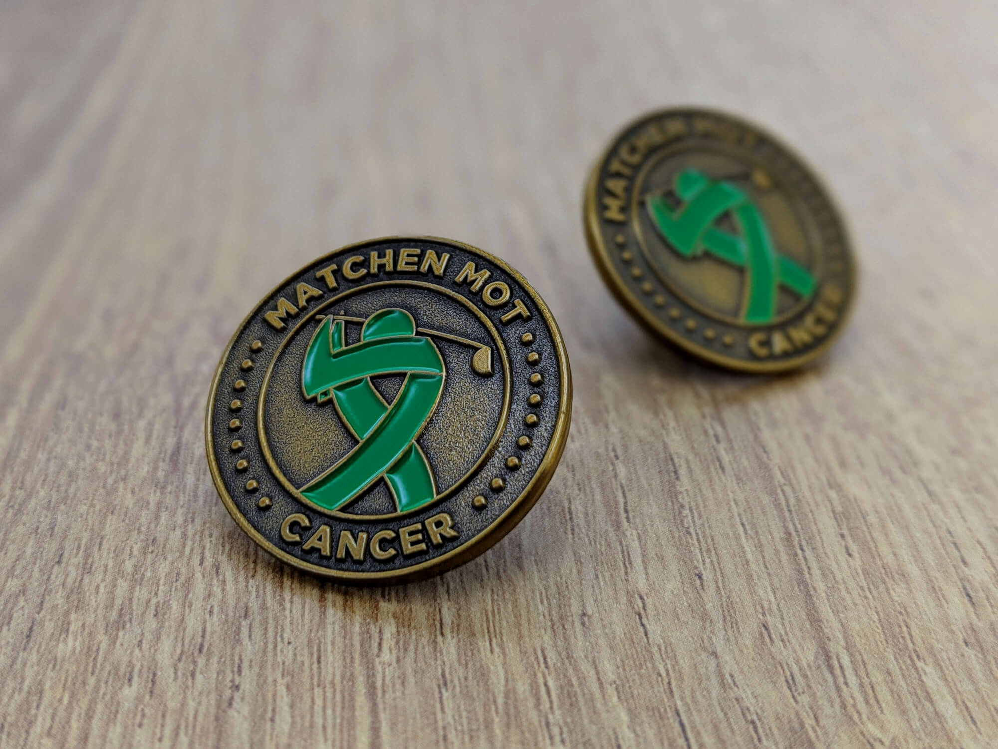 Gjutna Runda Pins i Metall | Easytryck - EASYTRYCK.se