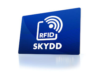 Kortsköld med tryck - RFID - Anti-skimming