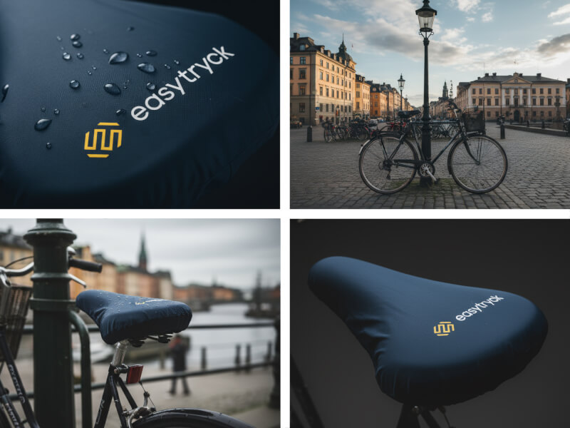 Sadelskydd N1 med tryck - Nylon