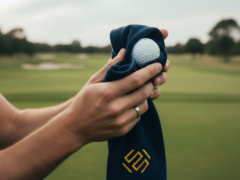 Billig Golfhandduk