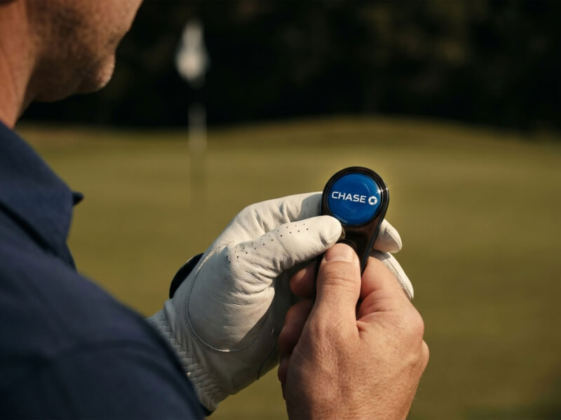 Greenlagare Metall - Svart - I användning i golfmiljö