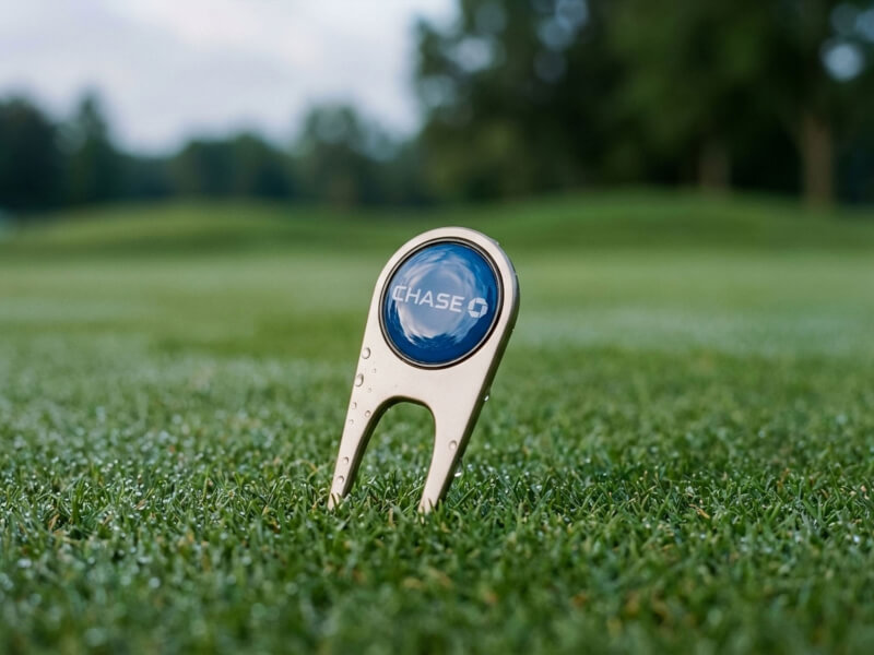 Greenlagare Metall - Silver - I användning i golfmiljö