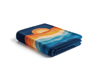 Handduk Tryckt Medium