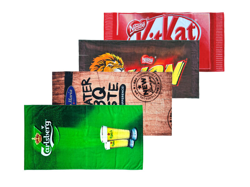 Fototryckt velourhandduk - Exempel