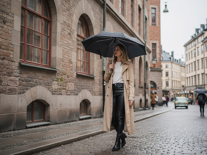 21,5" Automatiskt Paraply