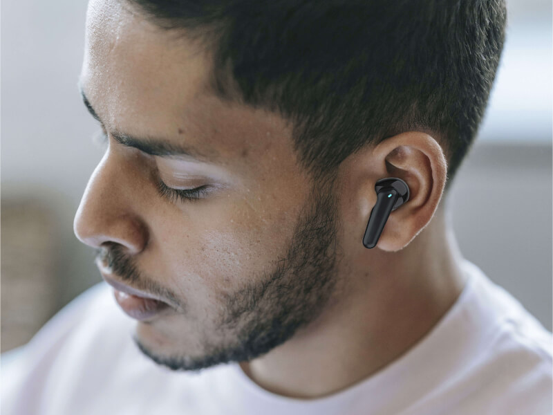 Hörlurar Freedom Svart