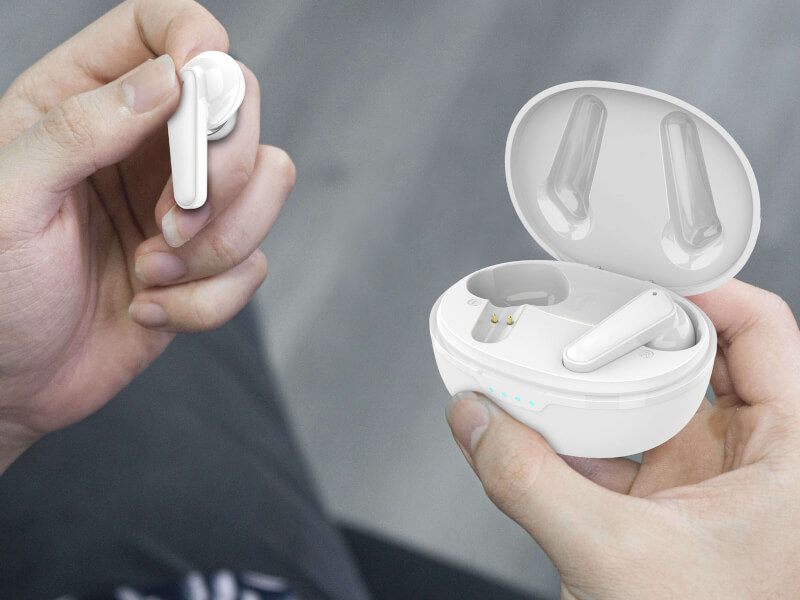 Hörlurar Freedom Vit