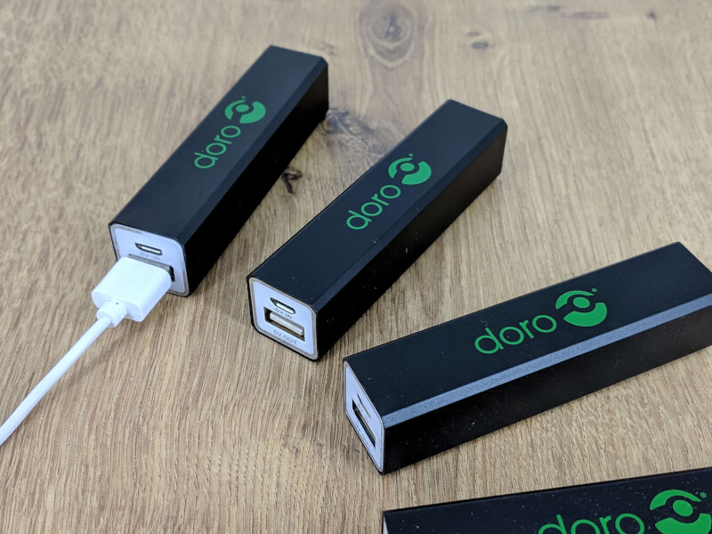 Powerbank med 2200 mAh - Referens