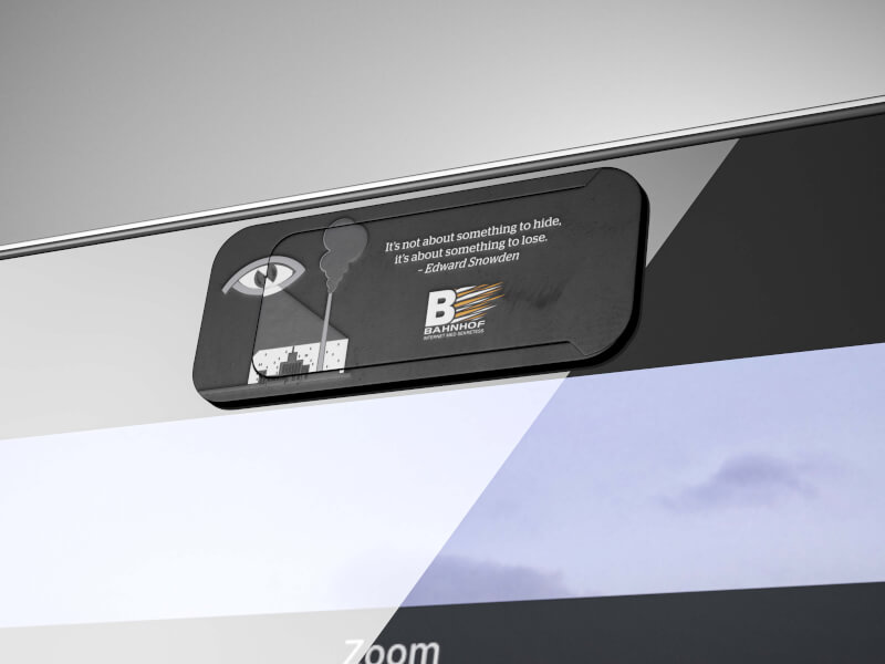 Webbkameraskydd Digital - Referensbild