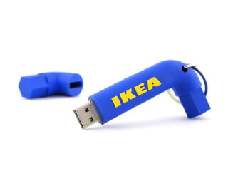 USB-minne Egen form
