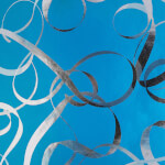 Inslagning - Metallic Blue