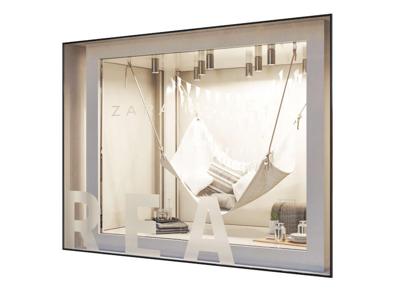 Fönsterdekal - Frostad