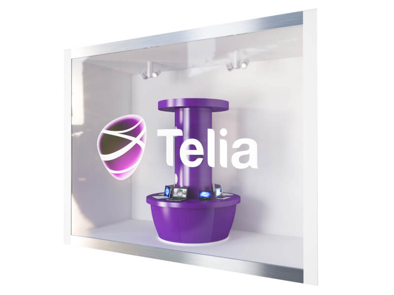 Fönsterdekal tryckt & konturskuren