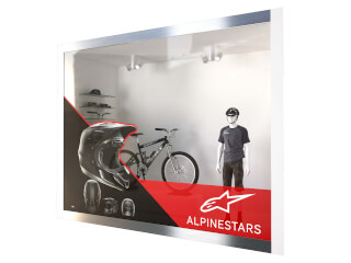 Fönsterdekal One way vision