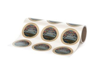 Etikett Rulle Halmpapper